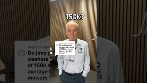 Can you make good money pressure washing? #jimsgroup #franchise #franchising #smallbusiness