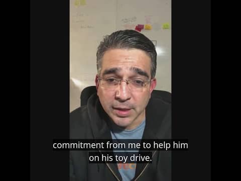 Invitation to contribute to a toy drive Invitation to contribute to a toy drive