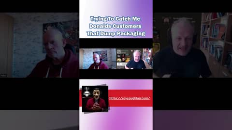 Trying To Catch Mc Donalds Customers That Dump Packaging