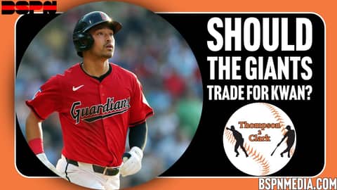 Steven Kwan to the Giants? Is he the PERFECT trade deadline fit? | Thompson 2 Clark