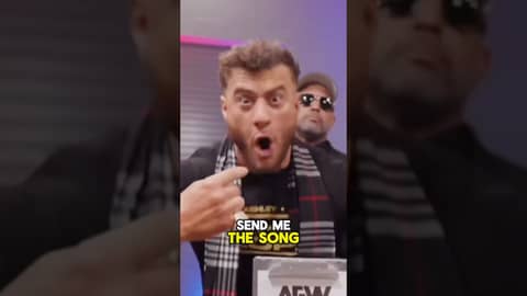 What did MJF think of THESE WOLVES’ version of his theme? @AEW #wrestling #aew @THESEWOLVES