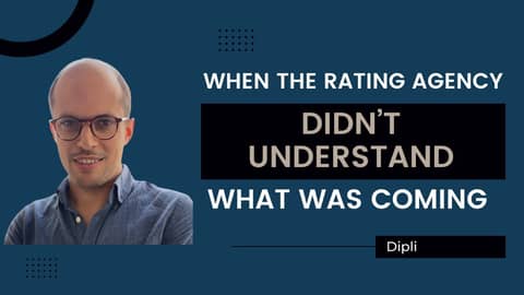 When the Rating Agency Didn’t Understand What Was Coming