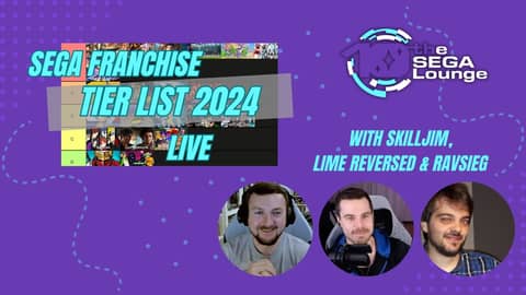 The SEGA Lounge - Ep. 214: SEGA Franchise Tier List - Part 1 (LiVE)