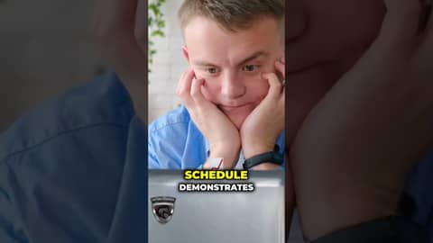 Your schedule is lying to you. This is what actually works. #ProductivityHacks #DeepWork #Success