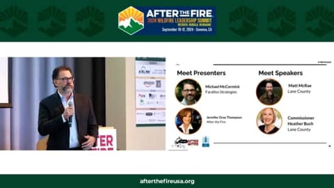 Day 3: WORKSHOP: Paying It Forward: Creating a Community of Practice for Long-Term Fire Recovery