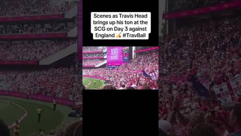 #TravBall in operation at the Sydney Cricket Ground as in form Aussie Travis Head peels off a ton π #TravBall in operation at the Sydney Cricket Ground as in form Aussie Travis Head peels off a ton π