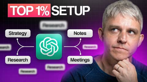 Everyone's Using ChatGPT Projects Wrong - Here's the Real Opportunity