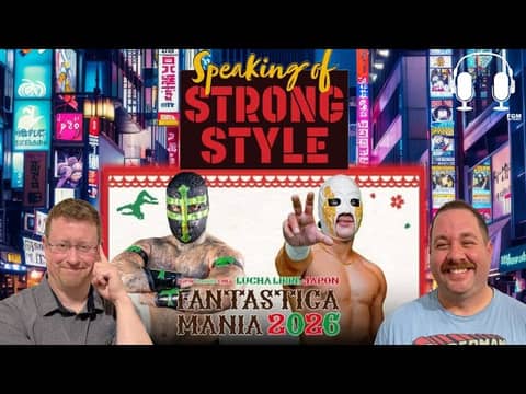 NJPW x CMLL Fantasticamania underway! | Tadao Yasuda | Speaking of Strong Style