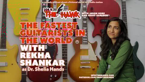 FULL VIDEO PODCAST: The Fastest Guitarists In The World (with Rekha Shankar)