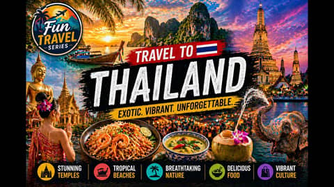 Thailand Travel Guide 🇹🇭 | The Ultimate Adventure (Beaches, Temples & Food)