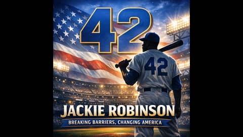Jackie Robinson: Breaking Barriers, Changing America | The Story of Courage & Legacy