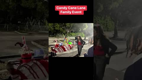 Millennium 6-12 Collegiate Academy Candy Cane Lane Family Event