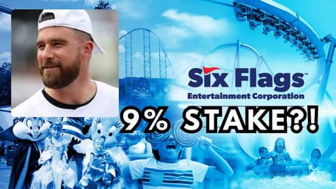 Travis Kelce Buys 9% of Six Flags — Can He Save It?