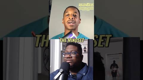 A new conversation, part 2 is dropping today. #mindsetcoaching #mindsetmatters #berelentless