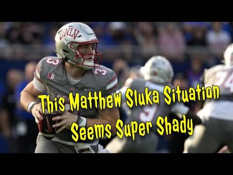This Matthew Sluka Situation Seems Super Shady This Matthew Sluka Situation Seems Super Shady