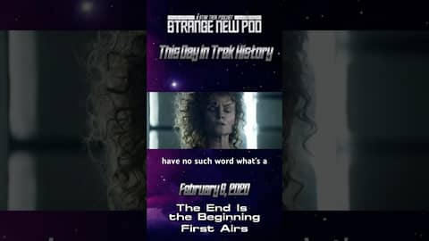Yesterday’s in Trek History was the premiere of #startrekpicard “The End is the Beginning” #startrek