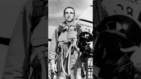 US Air Force Brig Gen James Risner: Two Time Air Force Cross Recipient Vietnam War US Air Force Brig Gen James Risner: Two Time Air Force Cross Recipient Vietnam War