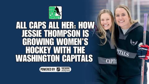 All Caps All Her: How Jessie Thompson is Growing Women’s Hockey with the Washington Capitals
