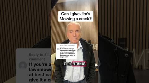 You can! #jimsmowing #jimsgroup #franchise #franchising