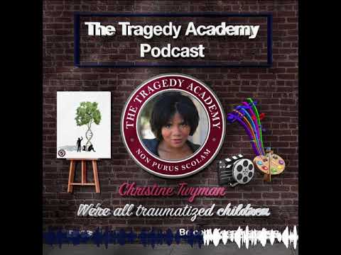 Christine portrays that we are all traumatized children and confesses that she has grown more as an