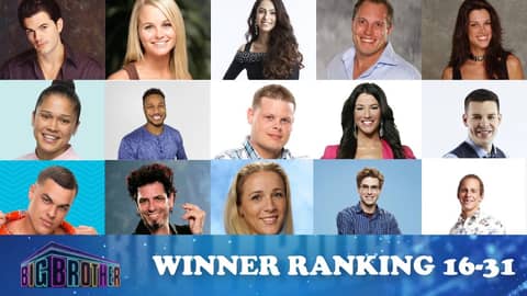 North American Big Brother Winner Ranking Pt. 1 North American Big Brother Winner Ranking Pt. 1