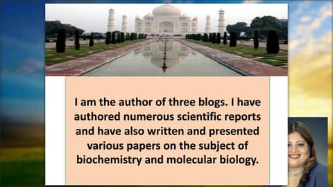 Know your Instructor Dr Afshan N Hashmi Know your Instructor Dr Afshan N Hashmi