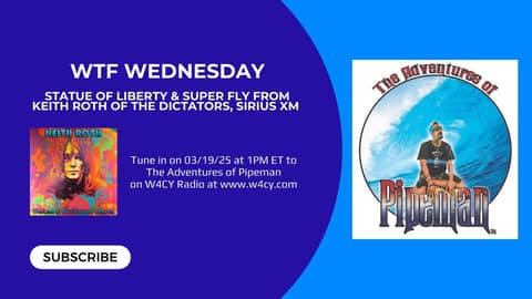 Statue of Liberty & Super Fly From Keith Roth of The Dictators, Sirius XM