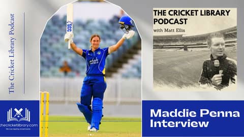 Maddie Penna - Special Guest on the Cricket Library Podcast