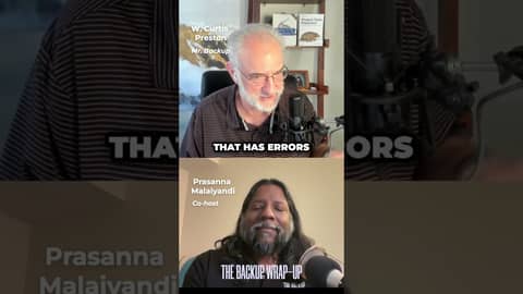 6 WEEKS NO BACKUP?! How Data Disappeared in 1993 #shorts