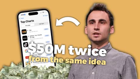 How Nikita Bier Made $50 Million TWICE off of THE SAME IDEA