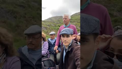 Crossing the Gap of Dunloe, Killarney Ireland Crossing the Gap of Dunloe, Killarney Ireland