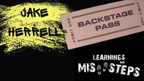 Jake Harrell Backstage pass