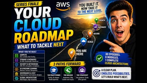 Your AWS Cloud Roadmap | What to Do After Learning AWS (Next Steps That Actually Matter)