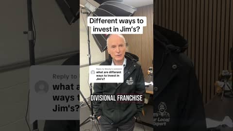 Different ways to invest in Jim’s? #jimsgroup #franchise #smallbusiness #entrepreneurship