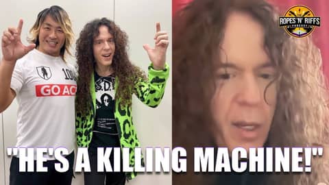 Marty Friedman on Meeting Tanahashi for The First Time - He’s a Killing Machine!