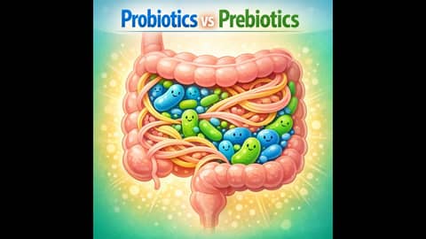 Probiotics vs Prebiotics - What You Need to KNow