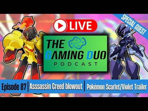 Pokemon Scarlet/Violet & Assassins Creed Blowout- Everything We Know so far Featuring PapaGenos!