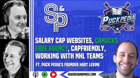 PuckPedia on salary cap websites, #Canucks free agency, CapFriendly & working with NHL teams PuckPedia on salary cap websites, #Canucks free agency, CapFriendly & working with NHL teams