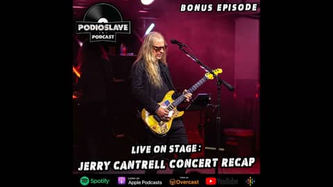Live On Stage: Jerry Cantrell in Portland, ME Live On Stage: Jerry Cantrell in Portland, ME