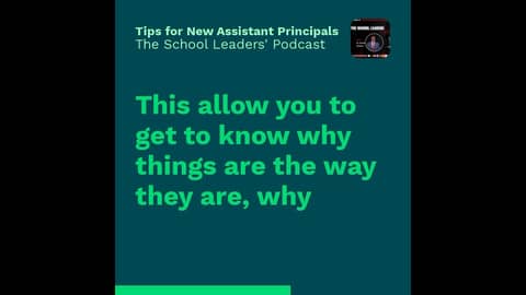 Be a school leader that listens #edleaders #leadership #schools #principal #assistantprincipal