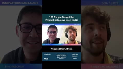 The product was sold before it was even made. #startupstories #startuppodcast #founderstories