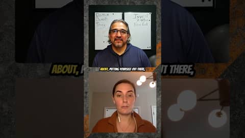 No need to pitch, just connect and see how connection grows into community.