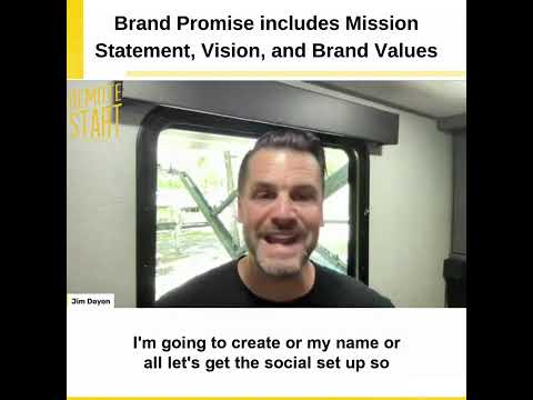 E12 Brand Promise includes Mission Statement, Vision, and Brand Values