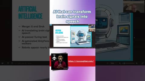 Ai that can transform brain signals into speech