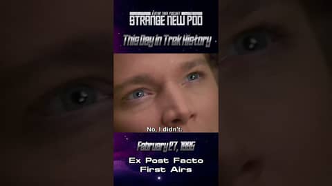 In #startrek history, #startrekvoyager Ex Post Facto first aired! #onthisday #otd