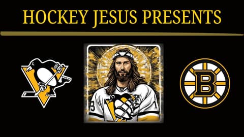 Hockey Jesus   Game 25 PENS at BOS
