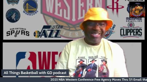 2025 NBA Western Conference Free Agency Moves thru July 1