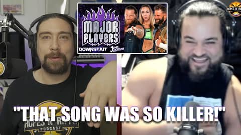 Downstait and John Kiernan on writing Matt Cardona and Brian Myers Major Players Theme Downstait and John Kiernan on writing Matt Cardona and Brian Myers Major Players Theme