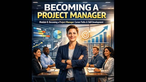 Module 8:  Becoming a Project Manager  Career Paths & Skill Development