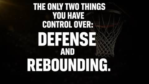 981. Coach Pat Summitt: The ONLY 2 Things You Have Control Over: Defense & Rebounding